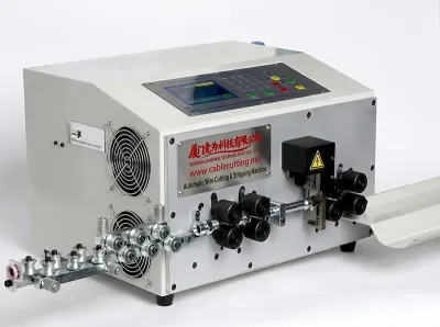 Automatyczna maszyna do cięcia i stripowania drutu 25mm² WPM-MAX1-8