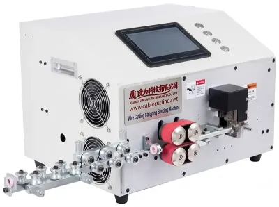 Automatyczna maszyna do cięcia, zdzierania i gięcia drutu 25mm² WPM-25ZWJ