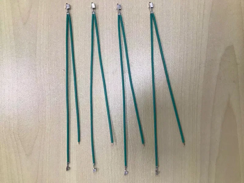 Przykładowy wyświetlacz trójstronnej maszyny do zaciskania dwudrutów