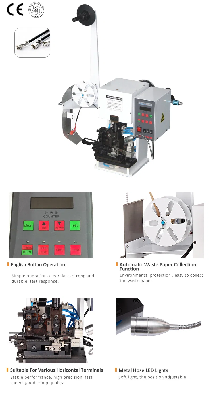 Maszyna do zaciskania do zdzierania, maszyna do zaciskania drutów, maszyna do zaciskania drutu