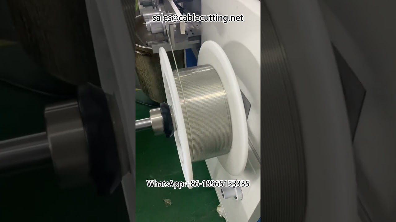 Maszyna do nawijania drutu lutowniczego na tarczę #solder #wire #processing
