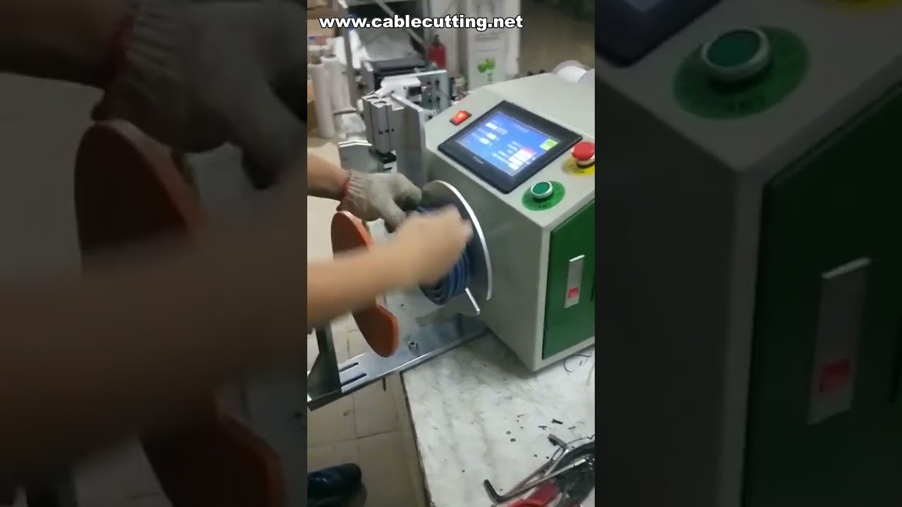 Maszyna do nawijania drutu z opaskami kablowymi, wielofunkcyjna, na gorąco