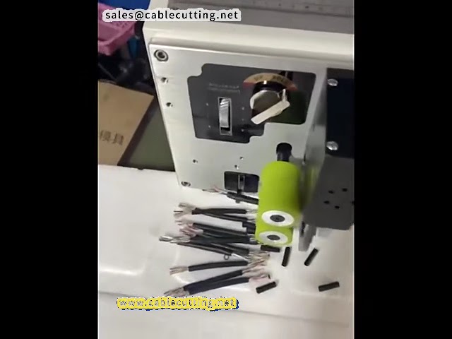 Maszyna do obcinania kabli sterowana komputerowo, automatyczna giętarka