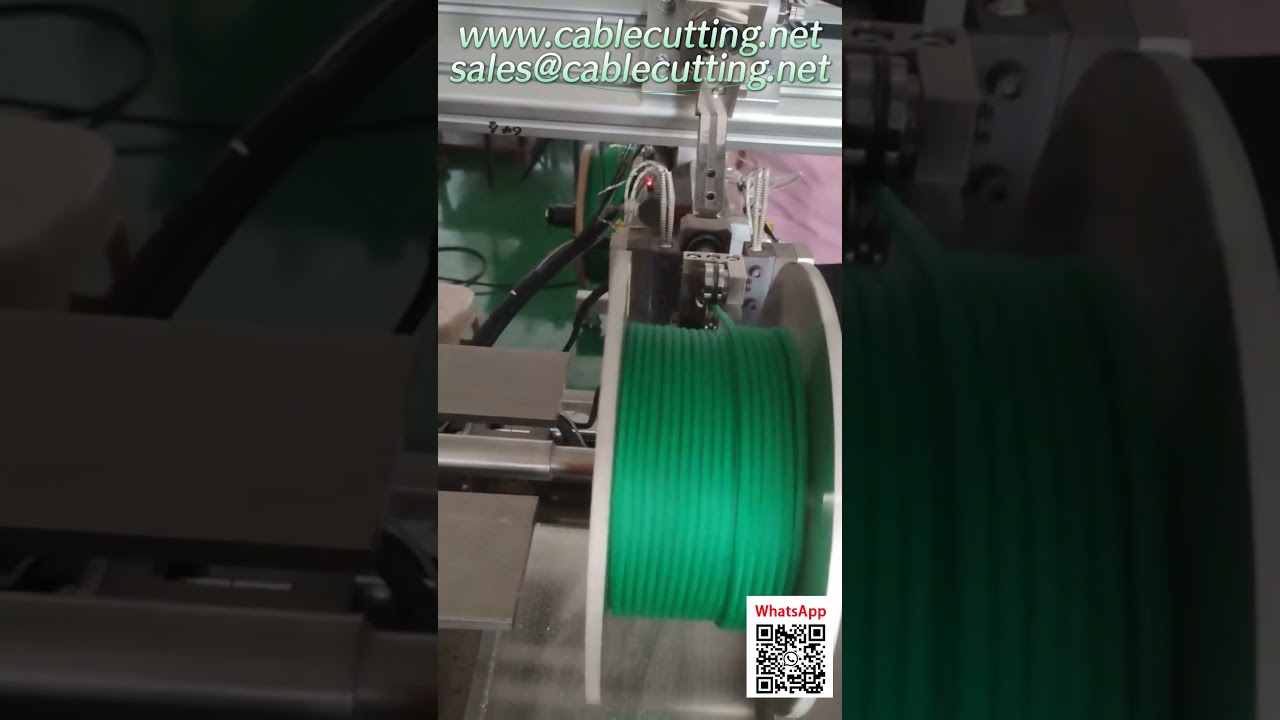 Automatyczna maszyna do wiązania zwojów lin 4mm x 100m