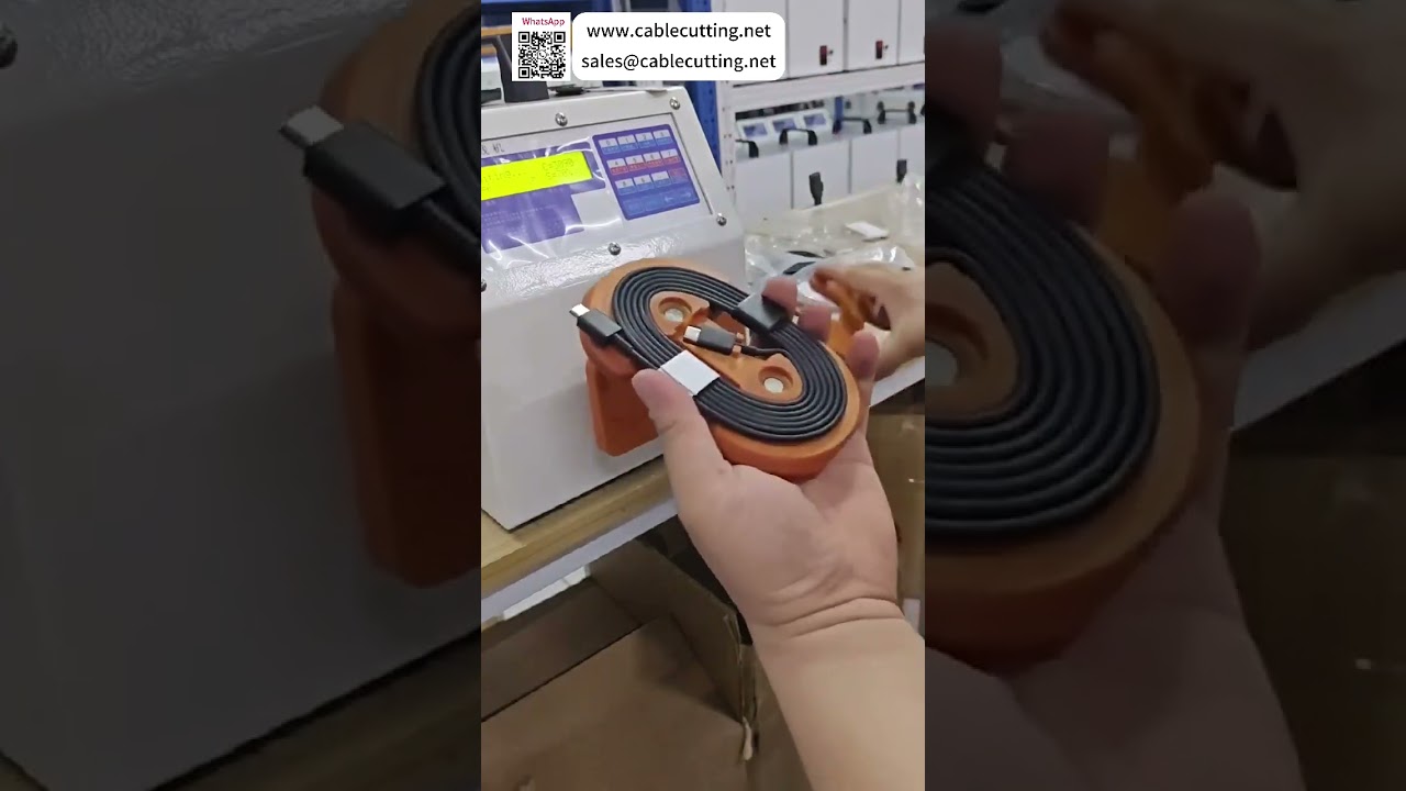 High Efficiency Data Cable Arranging and Winding Machine For Wire Manufacturing Processes - Shorts