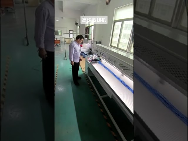 Szybka maszyna do cięcia drutu – dostawa i uruchomienie na miejscu u klienta