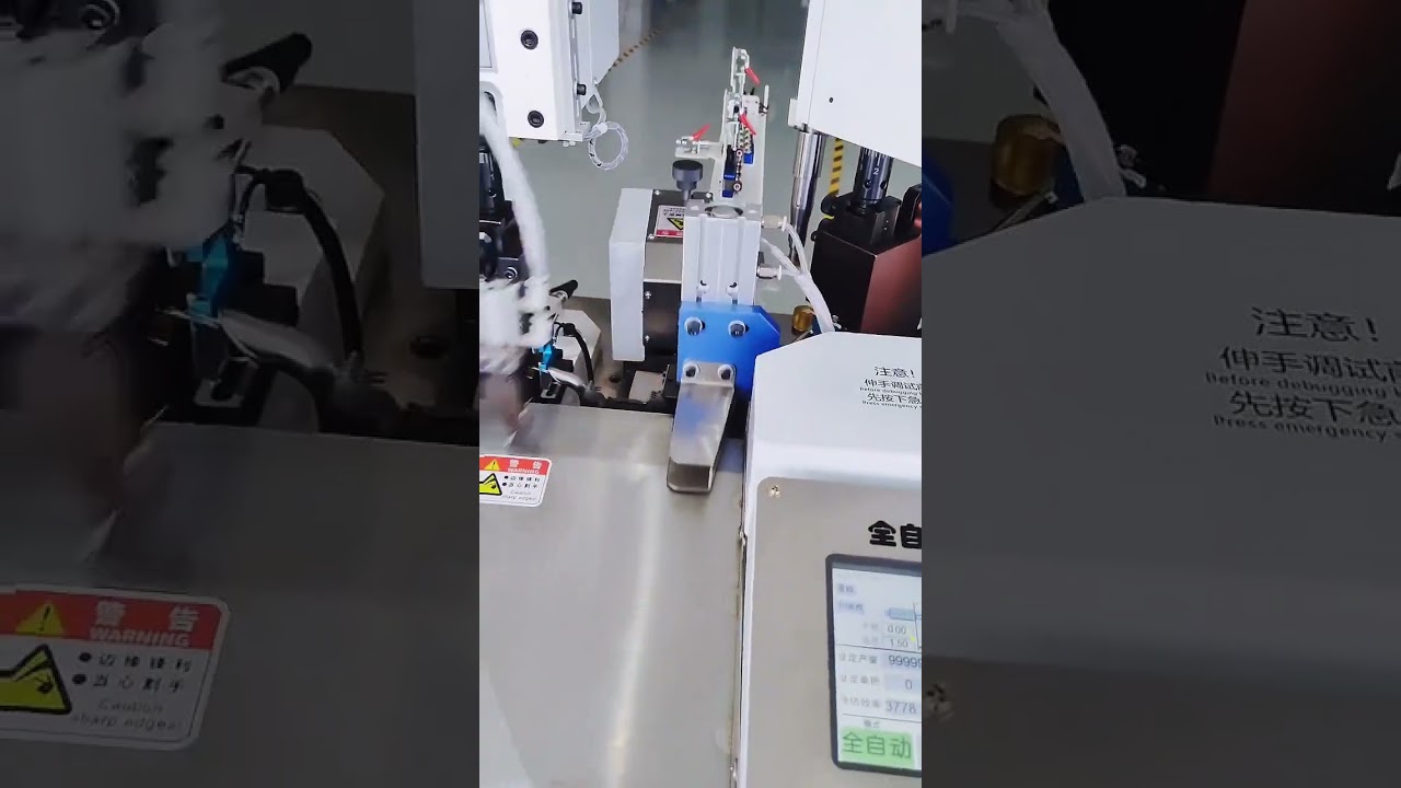 W pełni automatyczna maszyna dwugłowicowa do przewodów AWG28 z monitorowaniem ciśnienia | #fabryka
