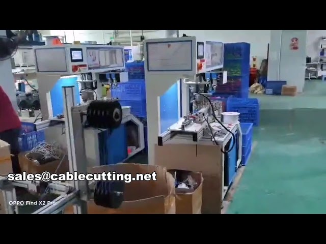 Maszyna WPM-SCCB do cięcia, strippingu, zwijania i wiązania drutu – automatyzacja produkcji
