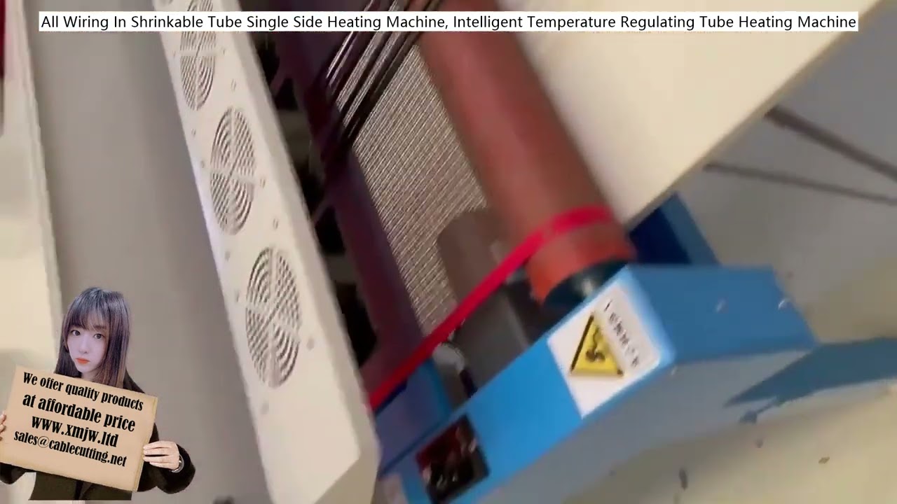 Maszyna do obkurczania rurek termokurczliwych z jednostronnym ogrzewaniem i inteligentną regulacją temperatury