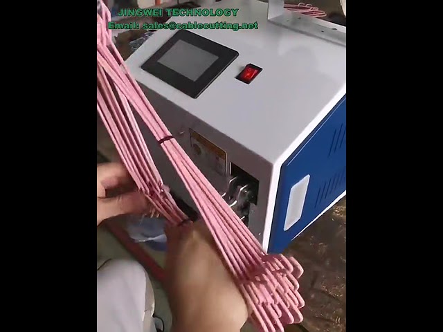 Półautomatyczna maszyna do wiązania drutem – idealna do torebek na chleb, cukierki i kable