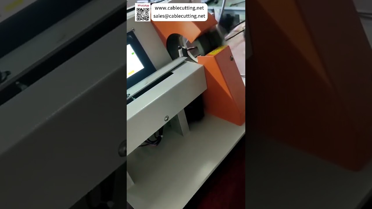 Półautomatyczna maszyna do ciągnięcia przewodów i owijania taśmą o stałej długości do bezpiecznych konfiguracji wiązek – wersja skrócona