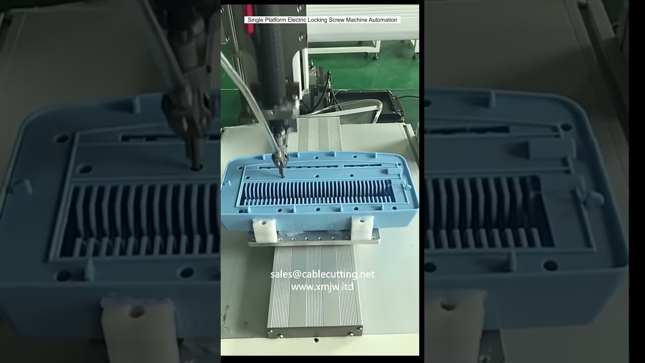 Automatyczna Maszyna do Dokręcania Śrub z Pojedynczą Platformą Elektryczną