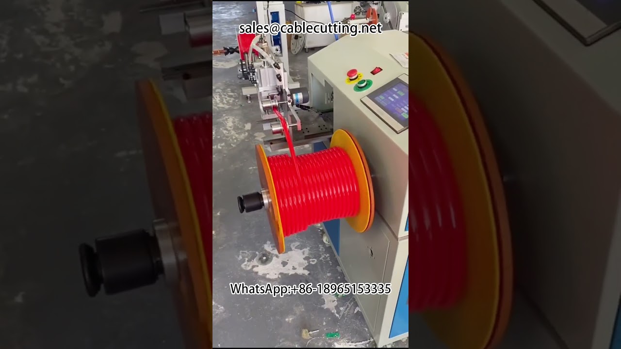 Precyzyjna nawijarka do rur, prętów i dysków I-beam - #obróbka drutu #nawijarka #wiązanie drutu