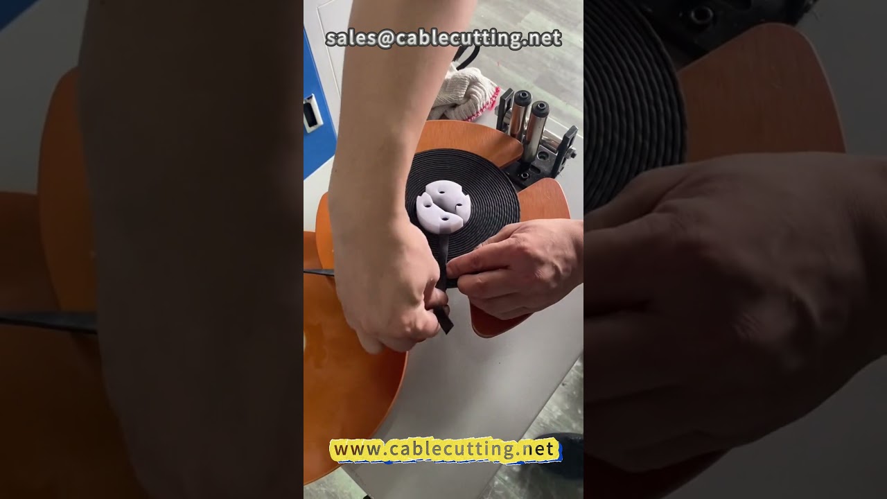 Maszyna do cięcia kabli płaskich | Obróbka przewodów sieciowych i HDMI | Automatyzacja dla producentów