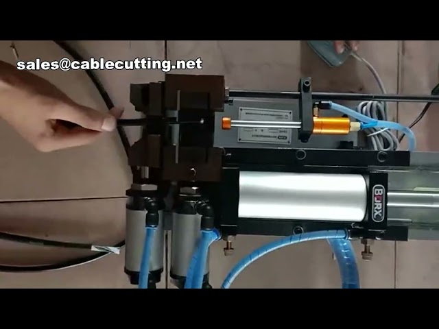 Profesjonalna maszyna do obierania kabli komputerowych, urządzenie do obróbki przewodów elektronicznych, narzędzie do obierania elektroniki gazowej