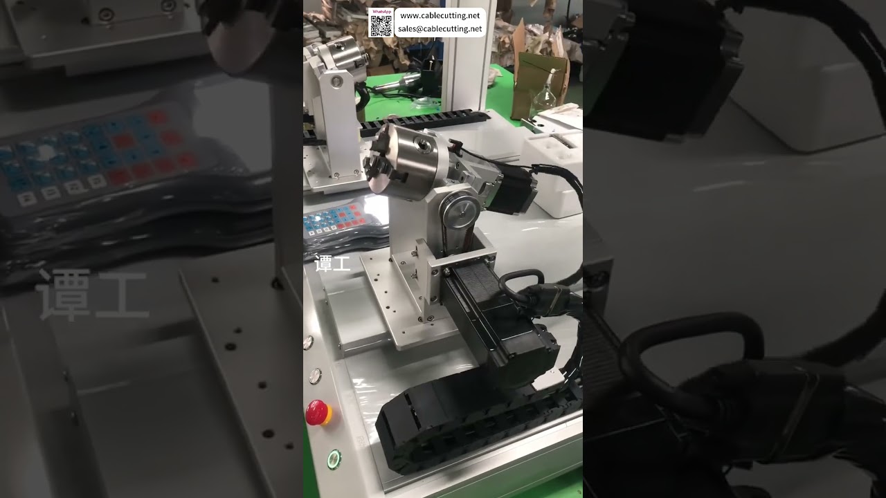 Pięcioosiowa dwusystemowa automatyczna maszyna dozująca - automatyzacja przemysłowa - inteligentny system