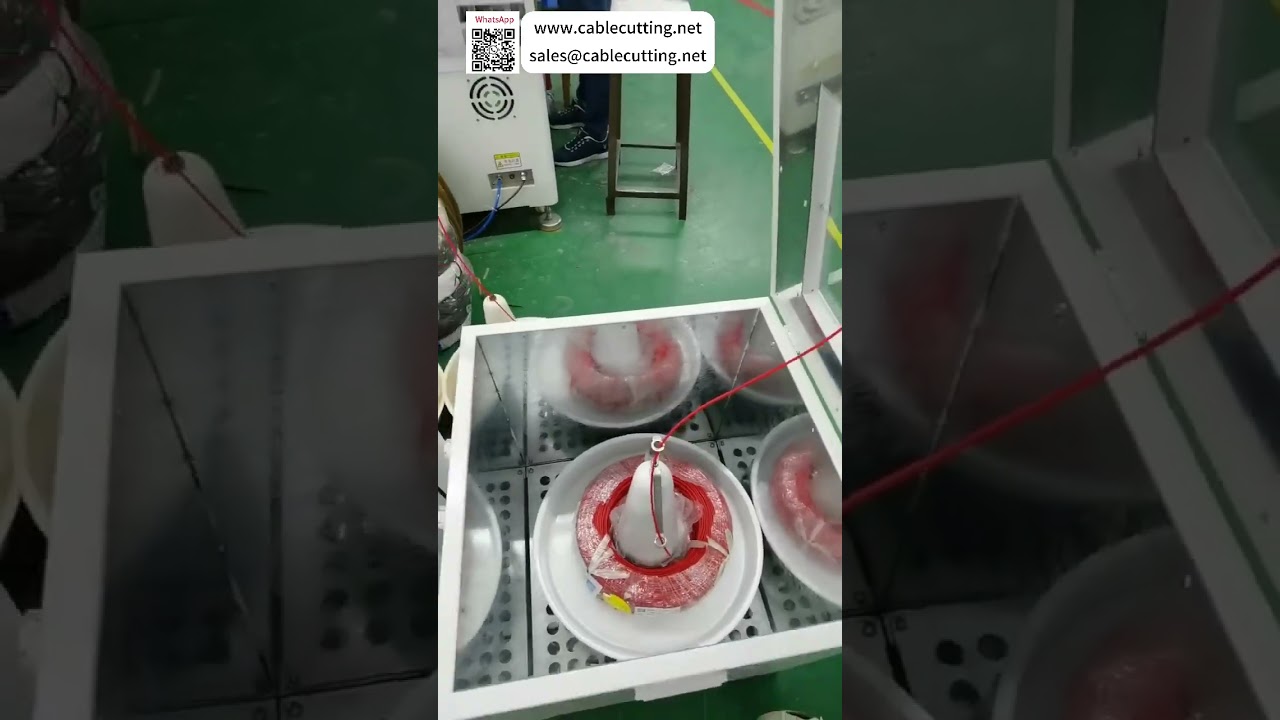 Termostatyczna Skrzynia Grzewcza do Zmiękczania Sztywnych Przewodów z Odwijakiem – Idealne Rozwiązanie do Produkcji Wiązek Kablowych