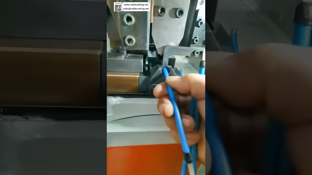 Maszyna do zaciskania końcówek rurowych z podajnikiem wibracyjnym, automatyczna prasa do dużych kabli, narzędzie