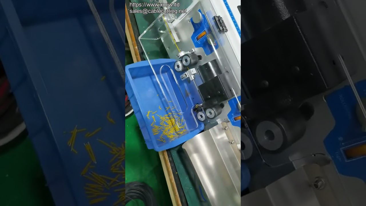 Automatyczna maszyna do cięcia i zdejmowania izolacji z kabli