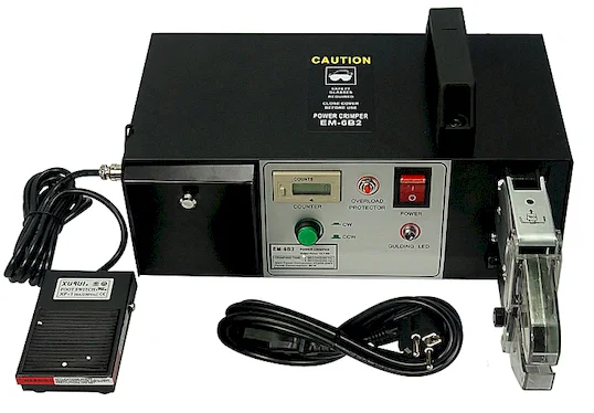 Elektryczna Maszyna do Zaciskania Terminali i Kabli EM-6B1 EM-6B2 - Półautomatyczna zagniatarka